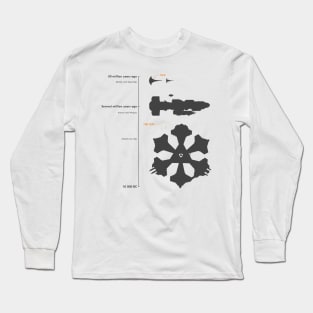 Ancient ships timeline Long Sleeve T-Shirt